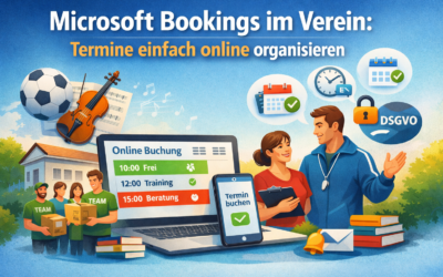 Microsoft Bookings im Verein: Termine einfach online organisieren